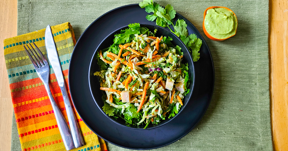 Ensalada de Berberechos con Aguacate y Cilantro