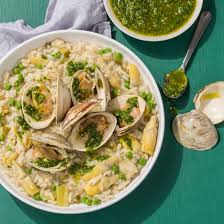 Arroz con Navajas al Natural y Almejas