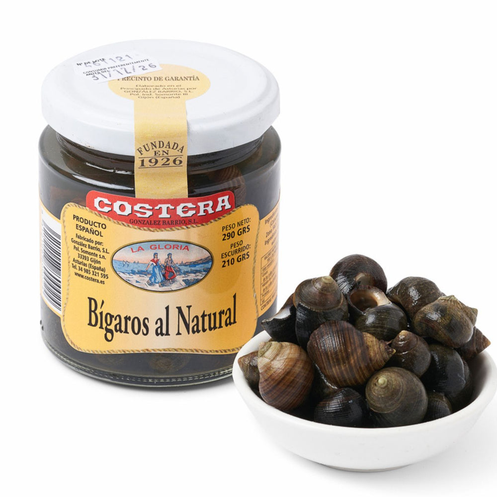 Bígaros al natural