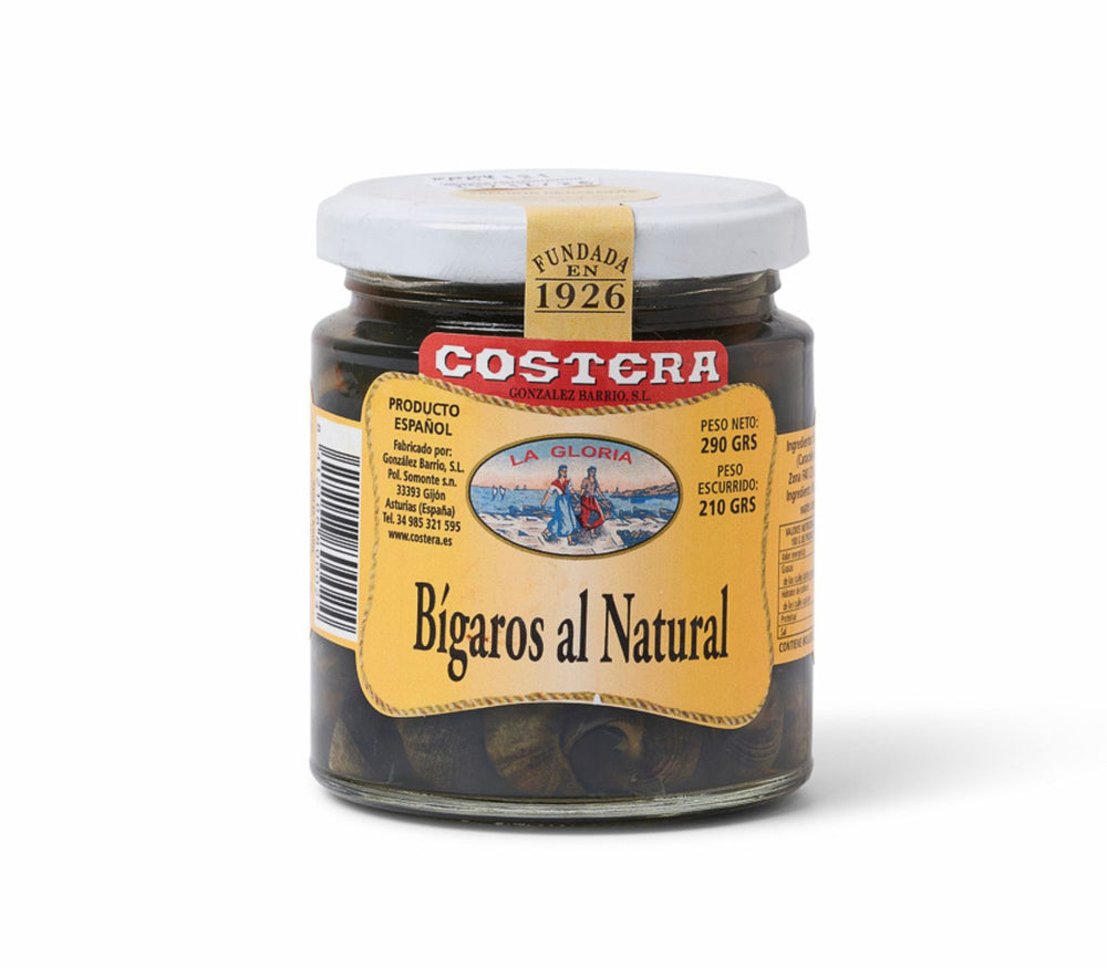 Bígaros al natural