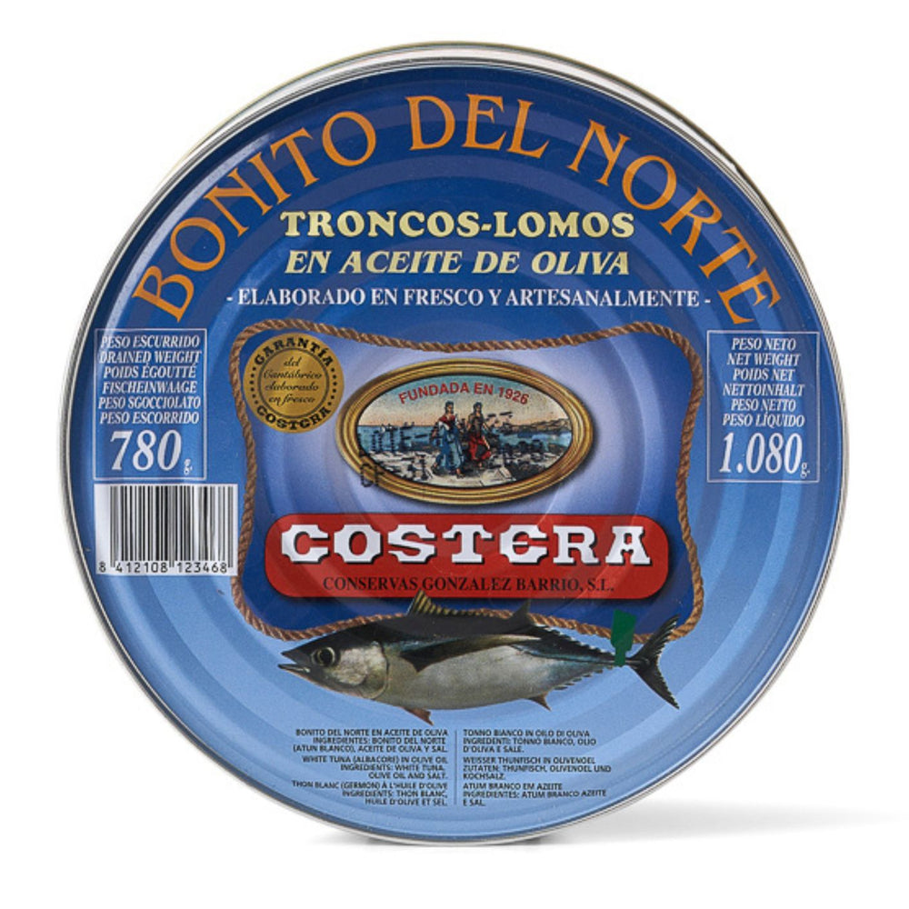 Bonito del Norte tronco en Aceite de Oliva