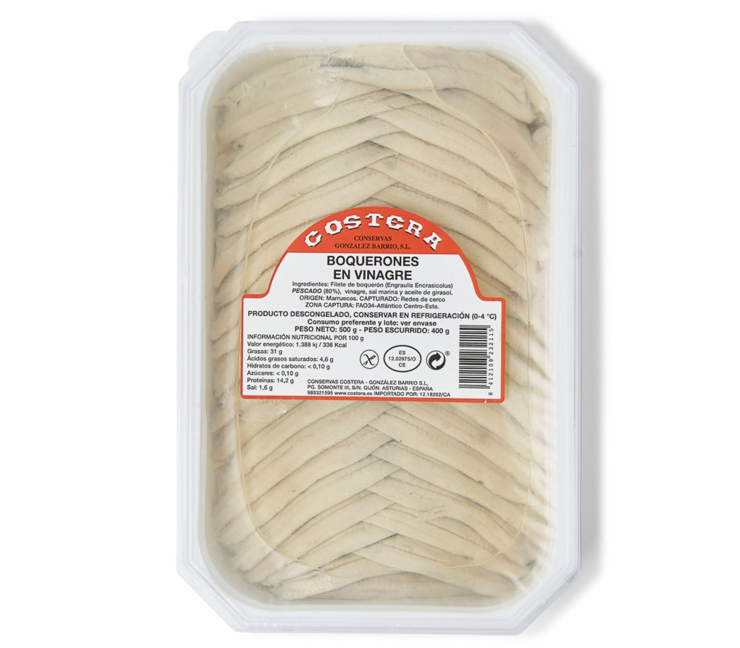 Boquerones en vinagre