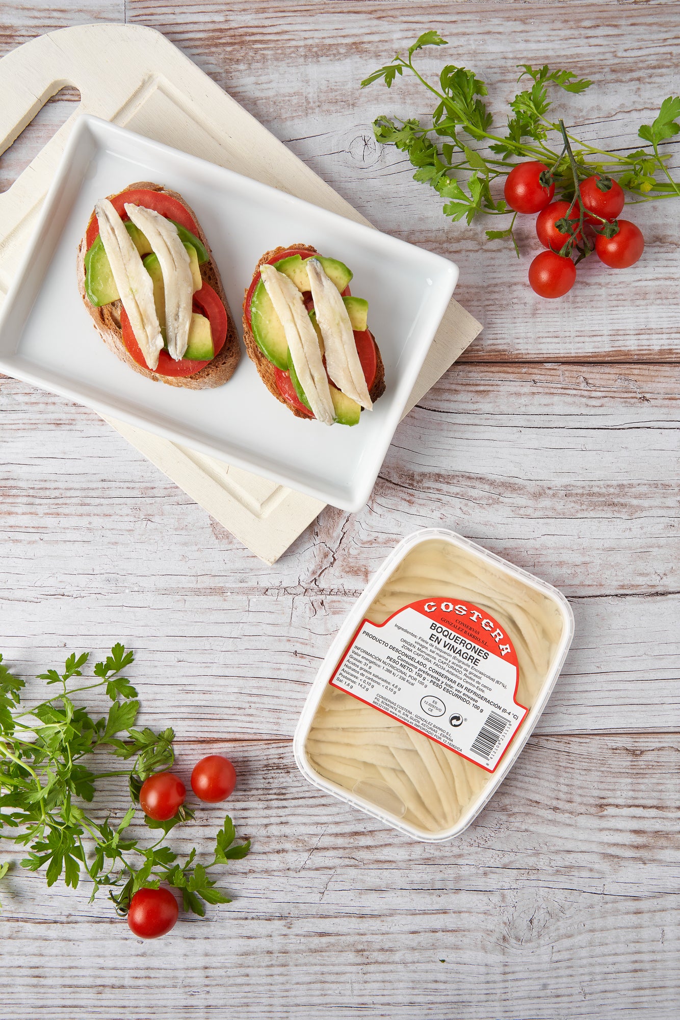 Boquerones en vinagre