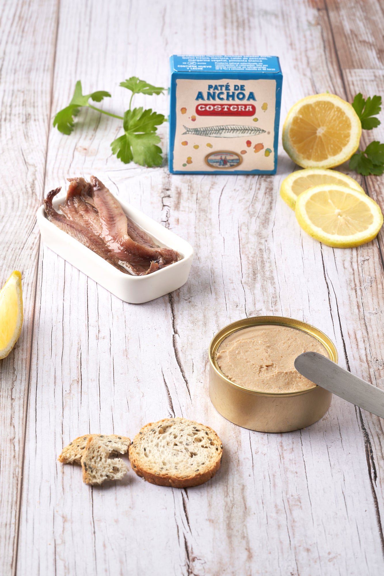 Paté de anchoa